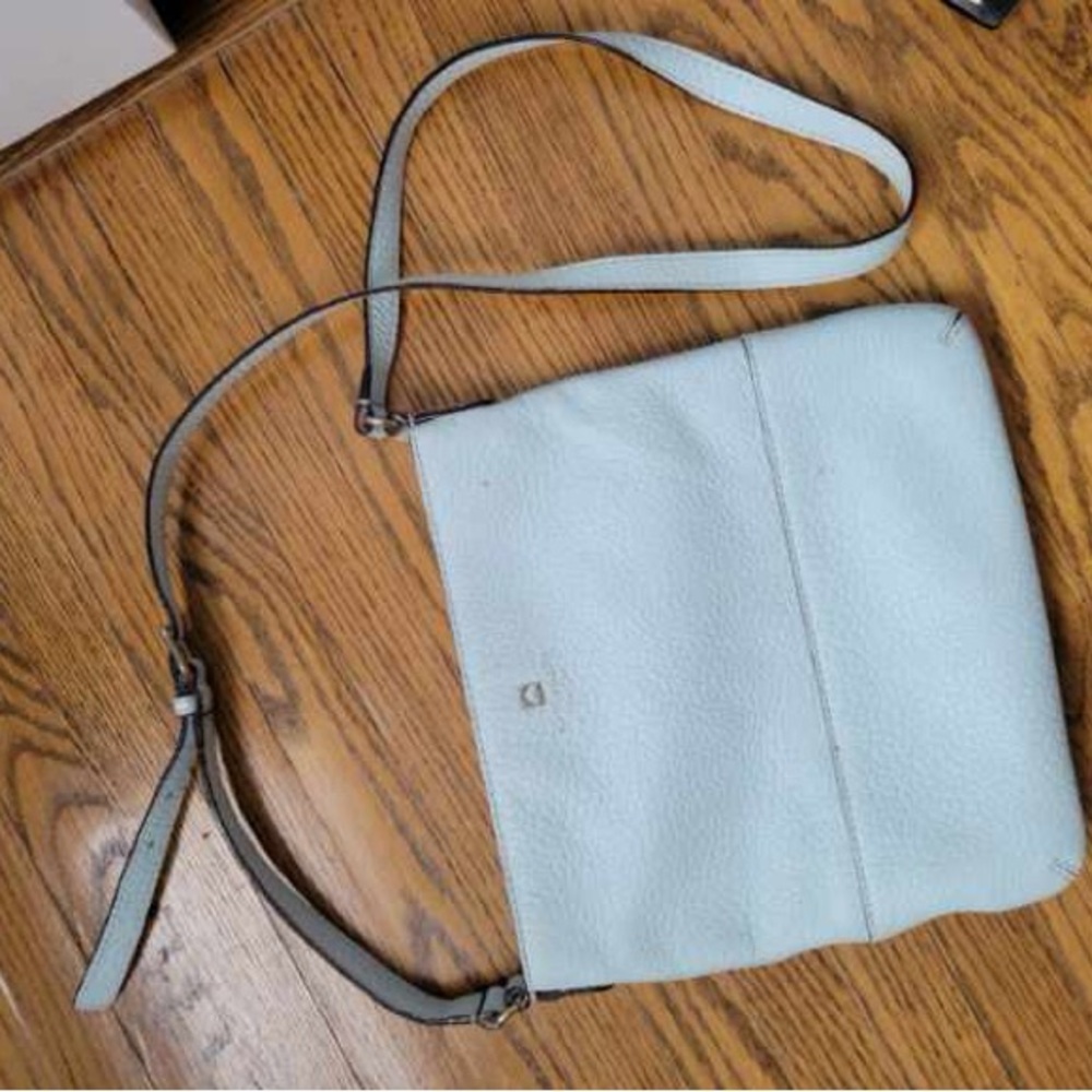 Elegant Light Blue Kate Spade Crossbody Bag
